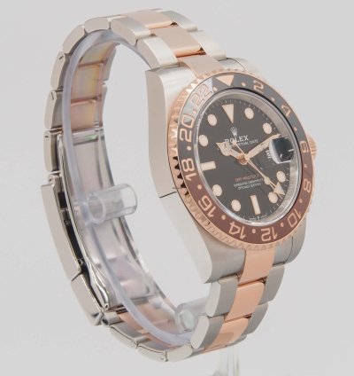 Rolex Gmt-master Ii Root Beer Steel 18k Rose Gold 2022 Complete