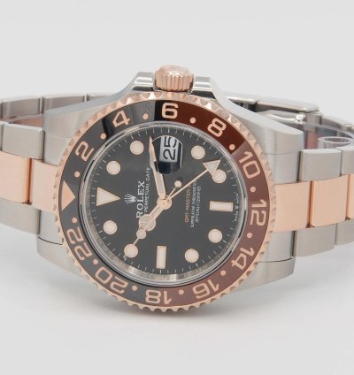 Rolex Gmt-master Ii Root Beer Steel 18k Rose Gold 2022 Complete