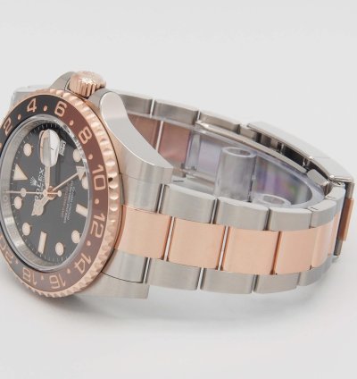 Rolex Gmt-master Ii Root Beer Steel 18k Rose Gold 2022 Complete