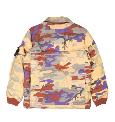 Multicolor Heritage Camo Ripstop Down Jacket Size