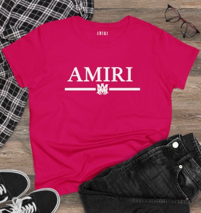 Amiri Core Womens Shirt Heliconia Softstyle Tee Made Usa