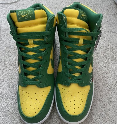 Nike Sb Dunk High Supreme By Any Means Brazil