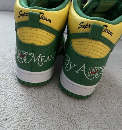 Nike Sb Dunk High Supreme By Any Means Brazil