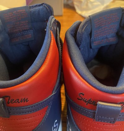 Nike Sb Dunk High Supreme By Any Means Navy