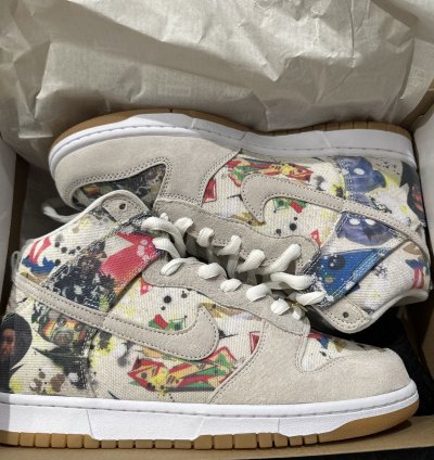 Nike Sb Dunk High Supreme Rammellzee