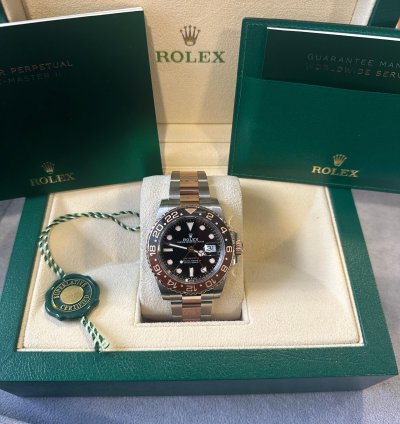 Rolex Gmt-master Ii Rootbeer 2024 126711chnr
