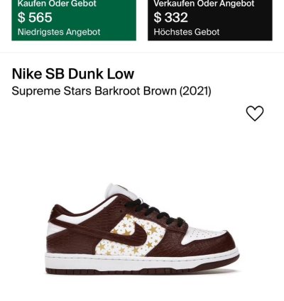 Nike Sb Dunk Low Og Qs Supreme