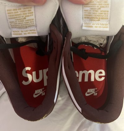 Nike Sb Dunk Low Og Qs Supreme