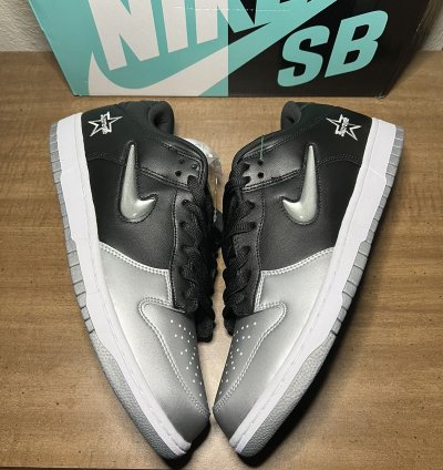 Nike Sb Dunk Low Silver Jewel