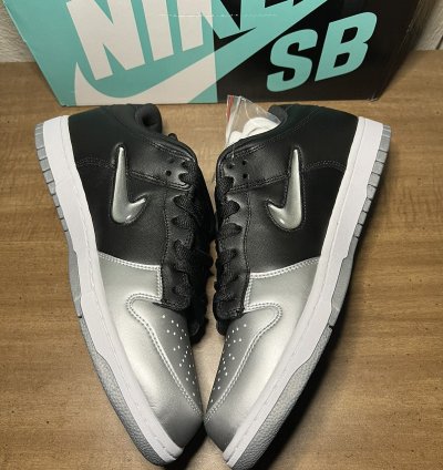 Nike Sb Dunk Low Silver Jewel