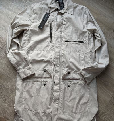 Nwt Rrp500 Stone Island Shadow Project Overshirt Light-coat