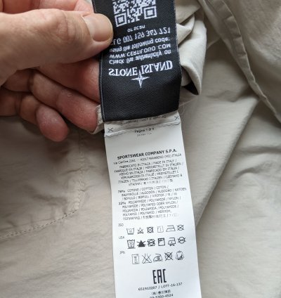 Nwt Rrp500 Stone Island Shadow Project Overshirt Light-coat