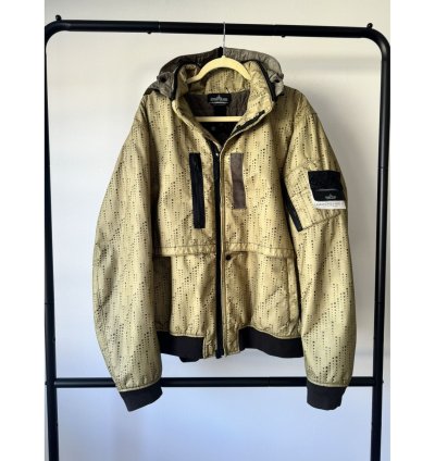 Nwt Stone Island Aw19 Shadow Project Lasered Poly-hide 2l