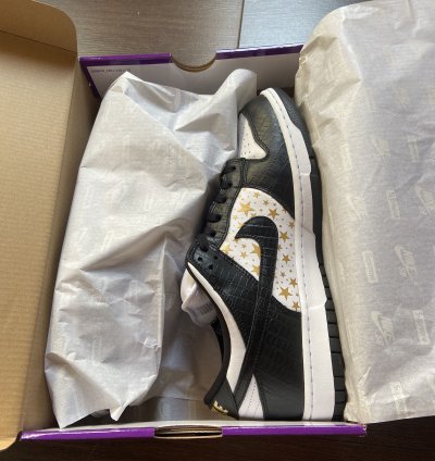 Nike Sb Dunk Low Supreme Black