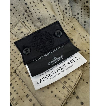 Nwt Stone Island Aw19 Shadow Project Lasered Poly-hide 2l
