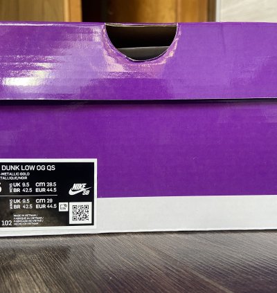 Nike Sb Dunk Low Supreme Black