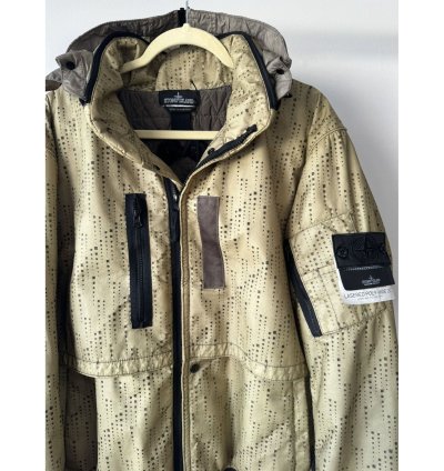 Nwt Stone Island Aw19 Shadow Project Lasered Poly-hide 2l