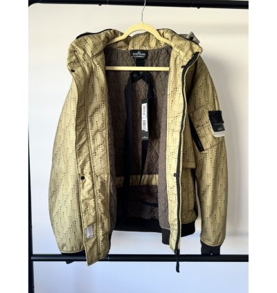 Nwt Stone Island Aw19 Shadow Project Lasered Poly-hide 2l