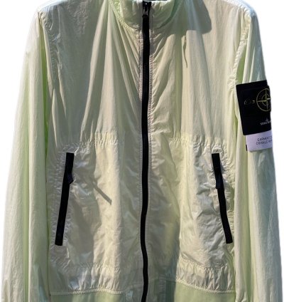 Nwt Stone Island Garment Die Crinkle Reps