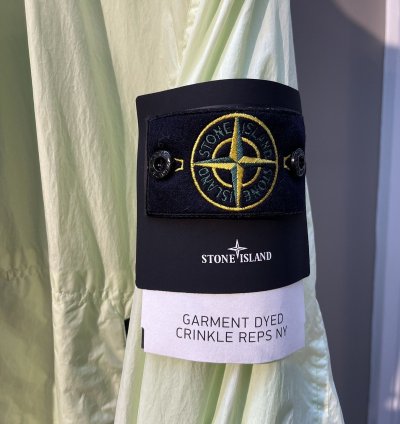 Nwt Stone Island Garment Die Crinkle Reps