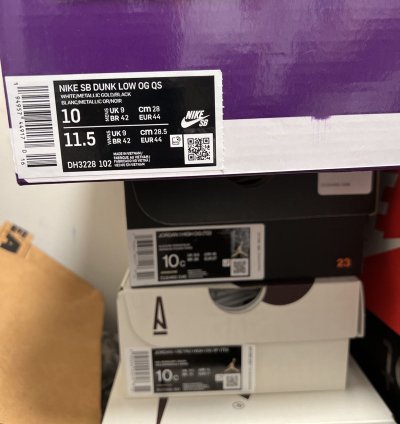 Nike Sb Dunk Low Supreme Black Size 10