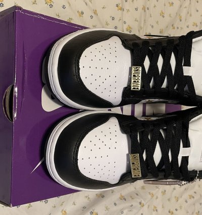 Nike Sb Dunk Low Supreme Black Size 8