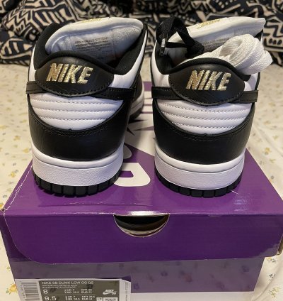 Nike Sb Dunk Low Supreme Black Size 8