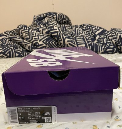 Nike Sb Dunk Low Supreme Black Size 8
