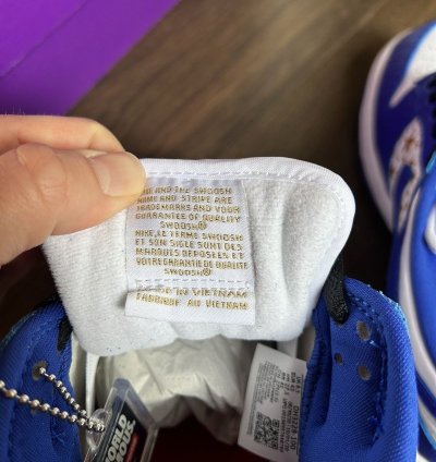 Nike Sb Dunk Low Supreme Blue