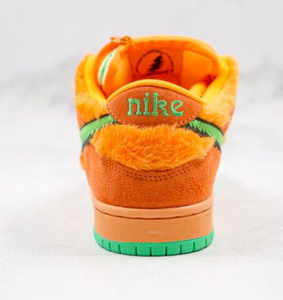 Grateful Dead X Nike Sb Dunk Orange Bear Cj5378-800