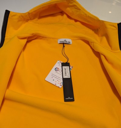 Nylon Fleece-lined Logo Patch Hooded Zip-up Jacket