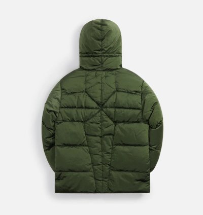 Nylon Metal Garment Dyed Hooded Down Jacket