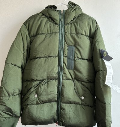 Nylon Metal Garment Dyed Hooded Down Jacket