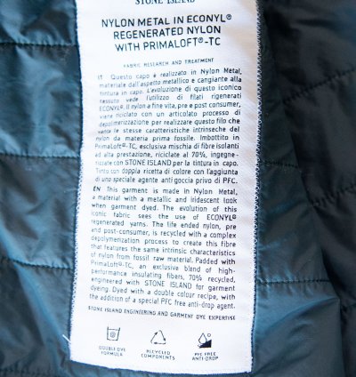 Nylon Metal In Econyl Nylon With Primaloft - Tc