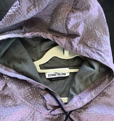 Nylon Metal Poly Color Frame Tc Anorak Hoodie