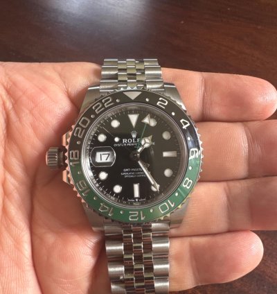 Rolex Gmt-master Ii Sprite Jubliee Bnib