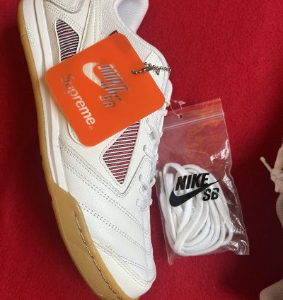 Nike Sb Gato Supreme White