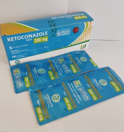 5 Box Ketoconazole 200 Mg Tablet Antifungal Sistemik Original Ship By Dhl Express