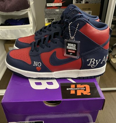 Nike Sb Supreme Dunk High By Any Means