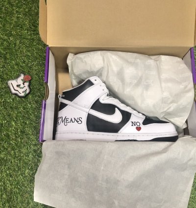 Nike Sb Supreme Dunk High By Any Means Necessary