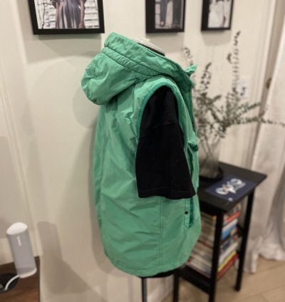 Rare Green Hooded Vest