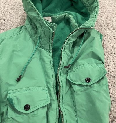 Rare Green Hooded Vest