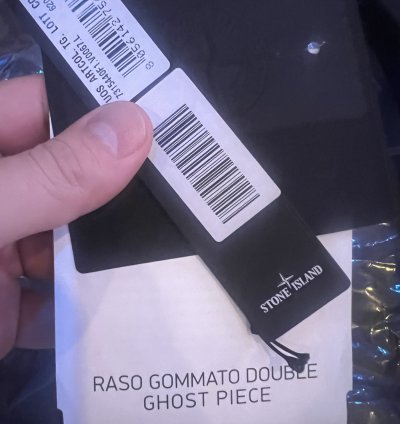 Raso Gommato Double Ghost Piece