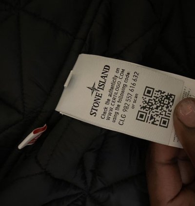 Rubberized Linen Fishtail Parka