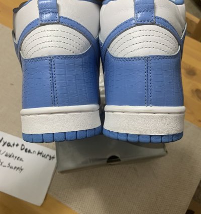Nike Sb Supreme Dunk High Stars Blue