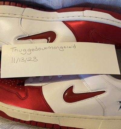Nike Sb Supreme Dunk Low Jewel Swoosh
