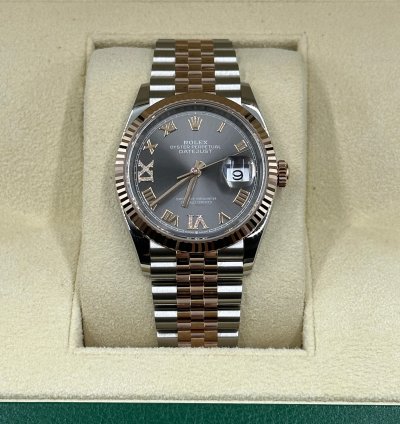 Rolex 126231 Datejust 36 Viix Grey Roman Jub
