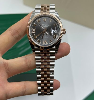 Rolex 126231 Datejust 36 Viix Grey Roman Jub