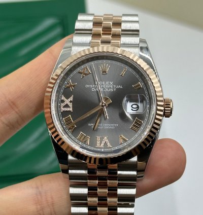 Rolex 126231 Datejust 36 Viix Grey Roman Jub