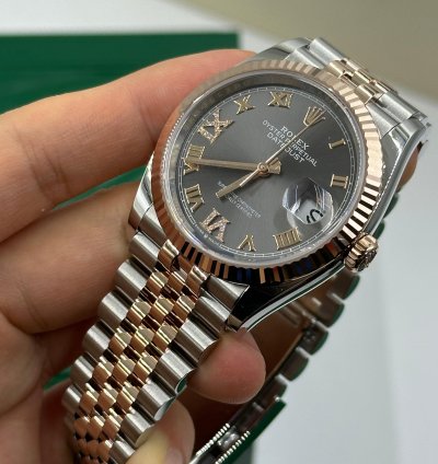 Rolex 126231 Datejust 36 Viix Grey Roman Jub